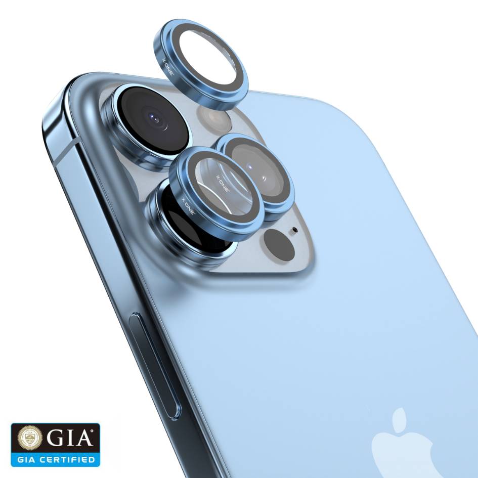 X.One® Camera Armor Pro GIA Certified Sapphire 9H Anti Scratch Lens Protector for iPhone 13 Series