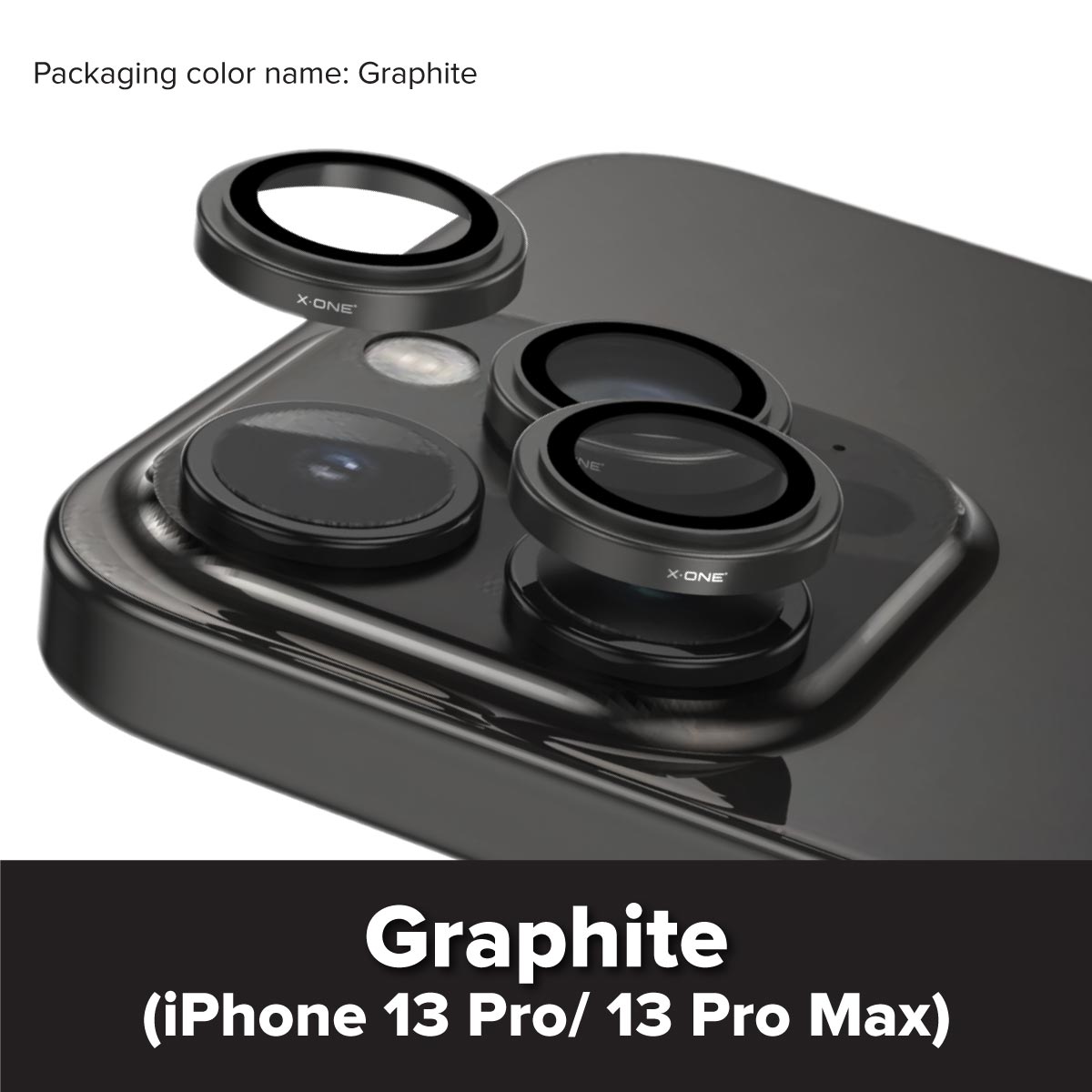 X.One® Camera Armor Pro GIA Certified Sapphire 9H Anti Scratch Lens Protector