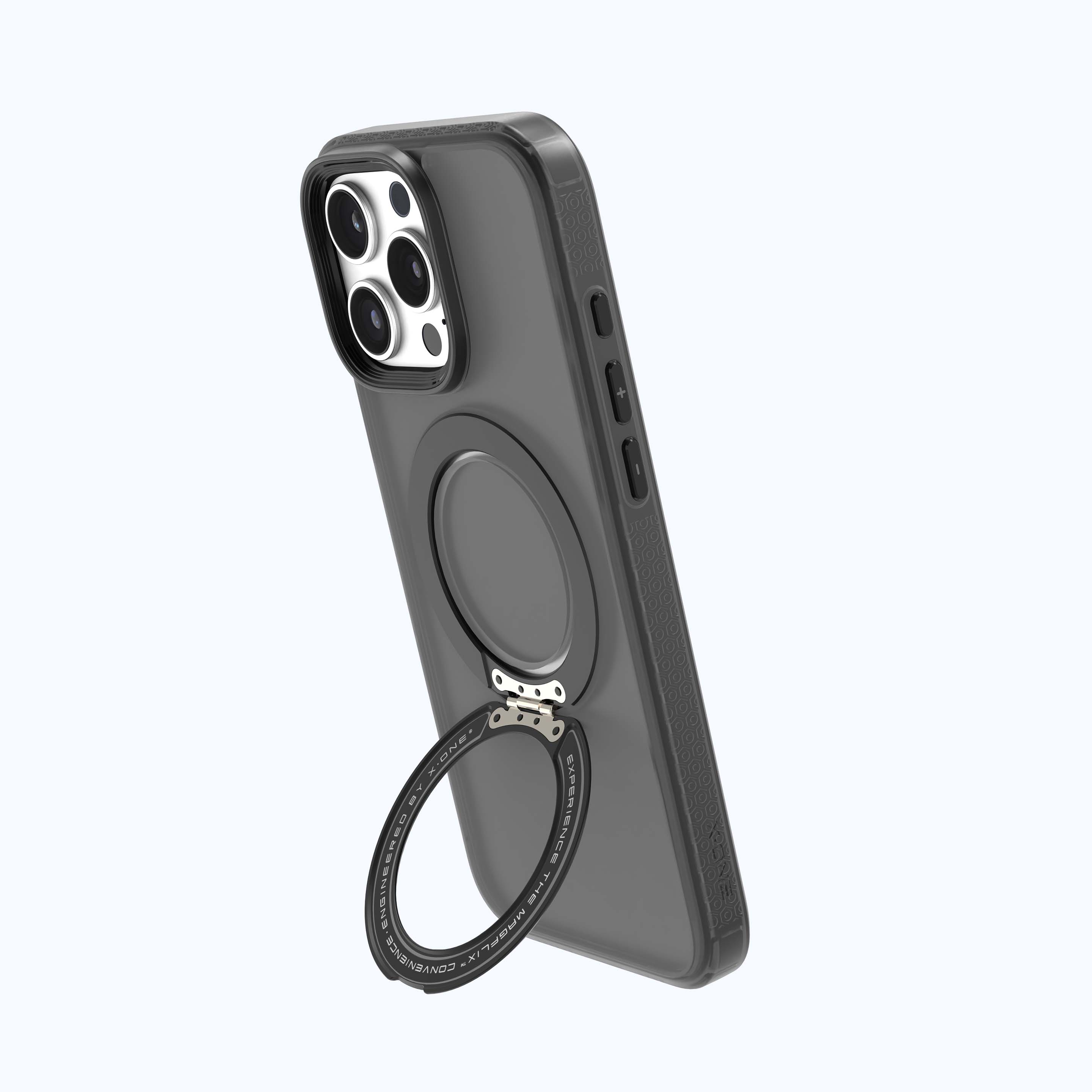 X.One Dropguard 2.0 with Gripstand Impact Protection Case for iPhone 16 Series | Magsafe Compatible